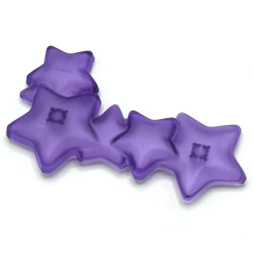 Clikits Icon, Stars, Six Connected with Two Pins