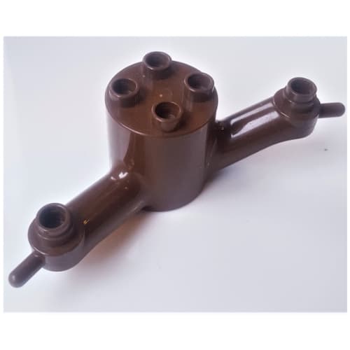 Duplo Plant Tree Trunk Segment with Branches, Round