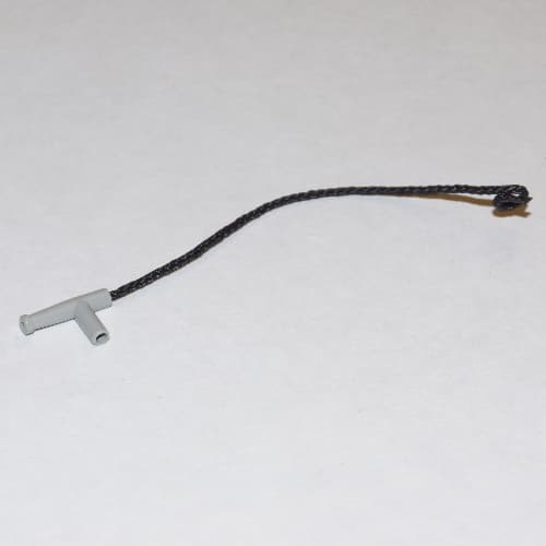 Minifig Hose Nozzle Simple with 13L Black String