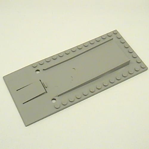 Baseplate Raised 8 x 18 with Garage Floor Plate with Octagon Holes for Automatic Doors