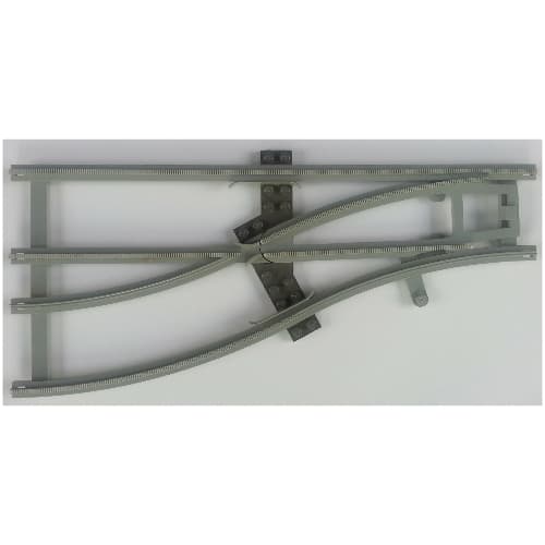 Vehicle Track, Train, 4.5V Switch Point Left with Dark Gray Ties