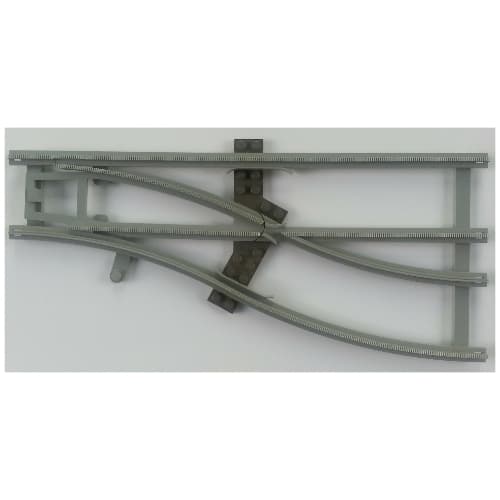 Vehicle Track, Train, 4.5V Switch Point Right with Dark Gray Ties