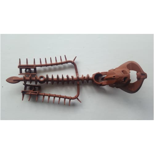 Large Figure Mask Piraka, with Flexible Spine and Arm Covers, Avak