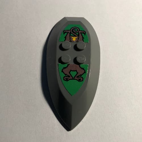 Shield from Nestle Promo Figure - Rascus with Axe and Shield