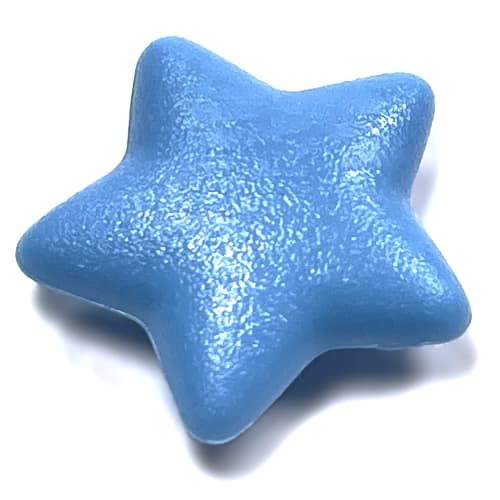 Clikits Icon, Star 2 x 2 Small with Pin [Frosted]