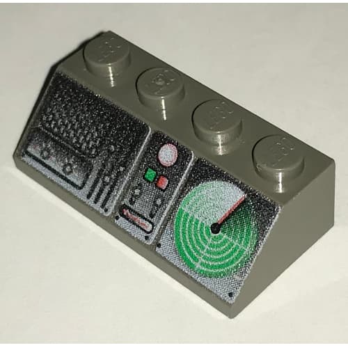 Slope 45° 2 x 4 with Control Panel and Radar Print