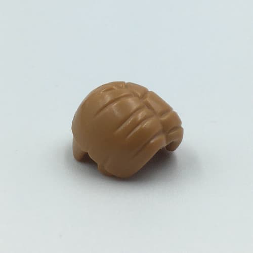 Hair Bowl Cut and Parted in Center