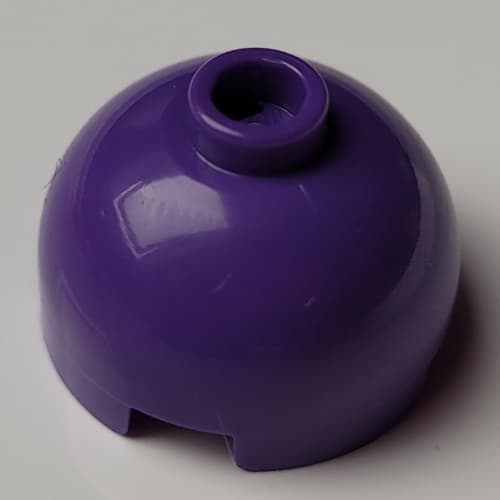 Brick Round 2 x 2 Dome Top, Vented Stud