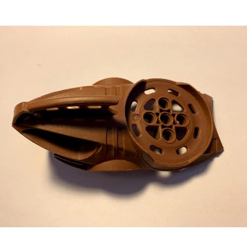 Large Figure Head Visorak with 7 Pin Holes and Axle Hole (Roporak)