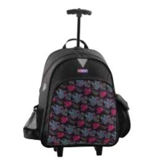Friends Girls Rock Backpack Trolley