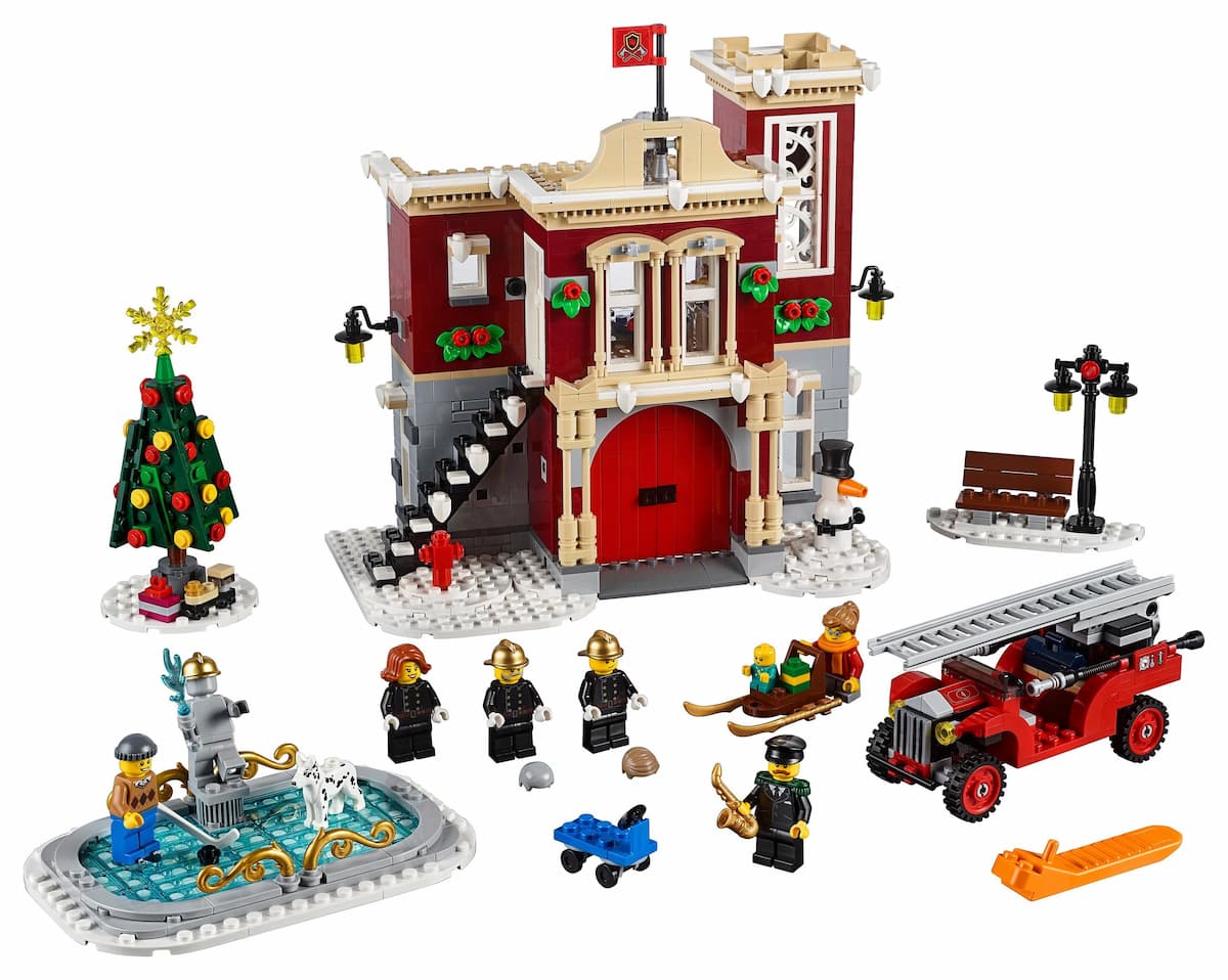 Winter Village Fire Station