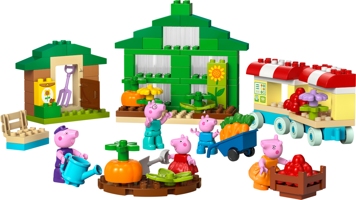 Grandpa Pig's Garden and Greenhouse