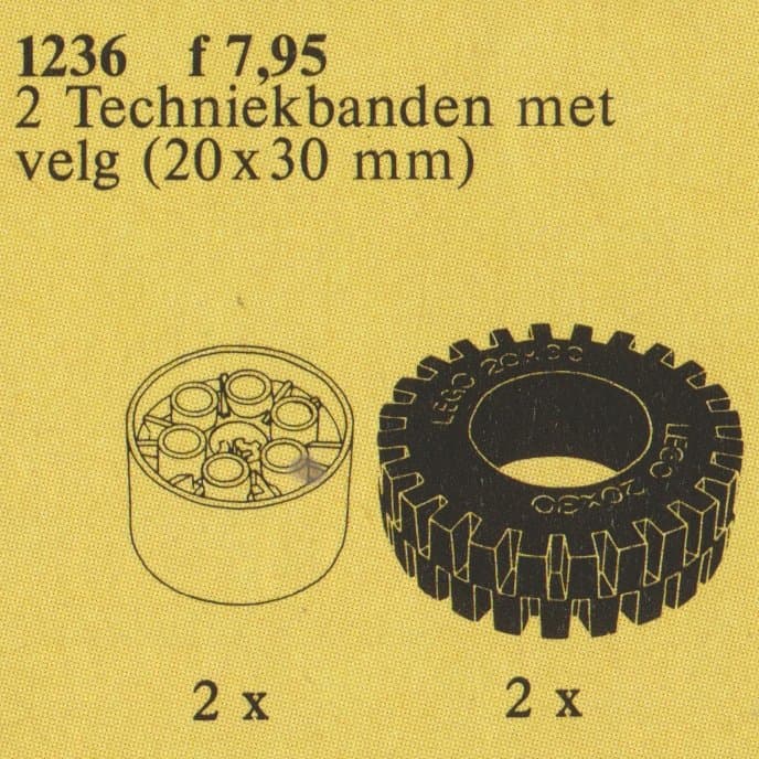 TECHNIC wheels with hubs