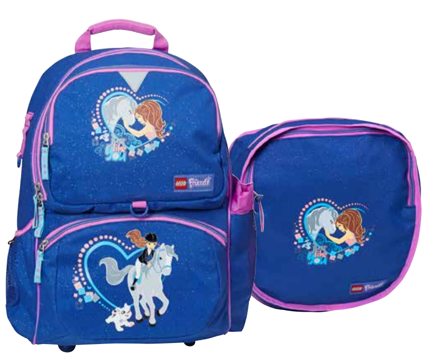 Friends Horse Backpack with Gym Bag