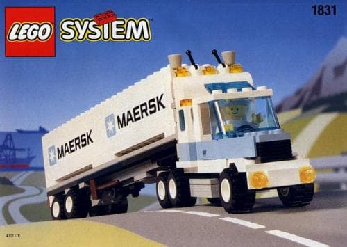 Maersk Line Container Lorry