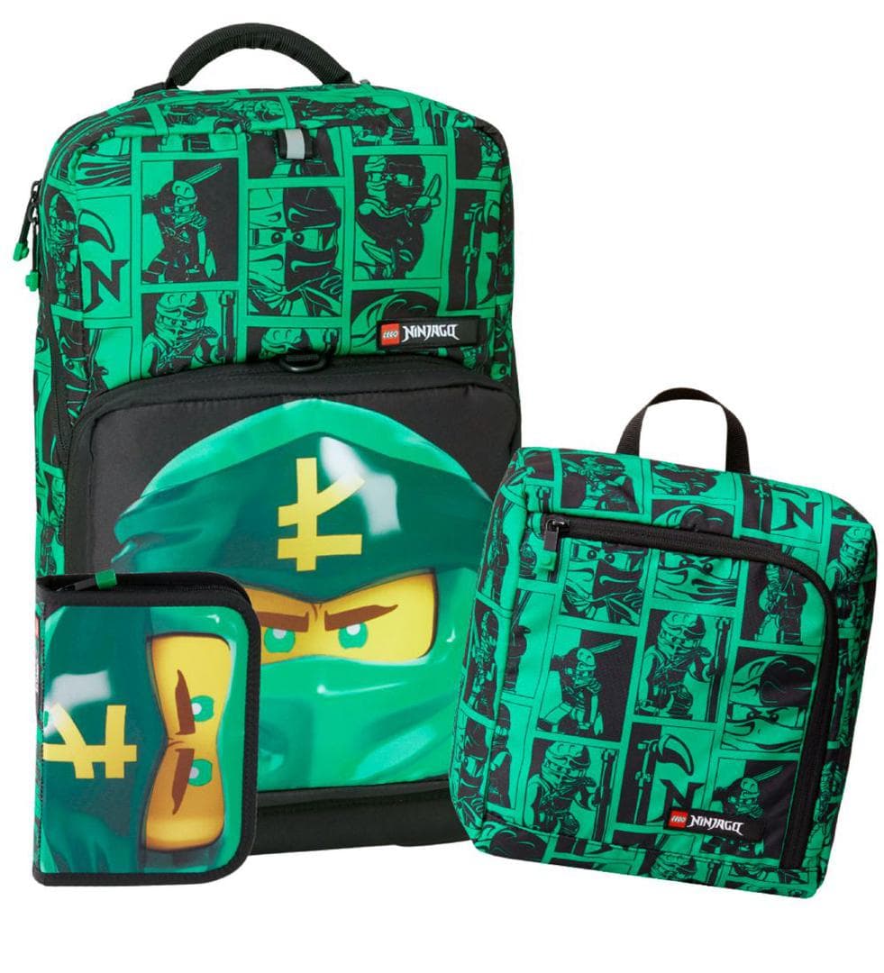 Ninjago Lloyd Backpack with Gym Bag and Pencil Case