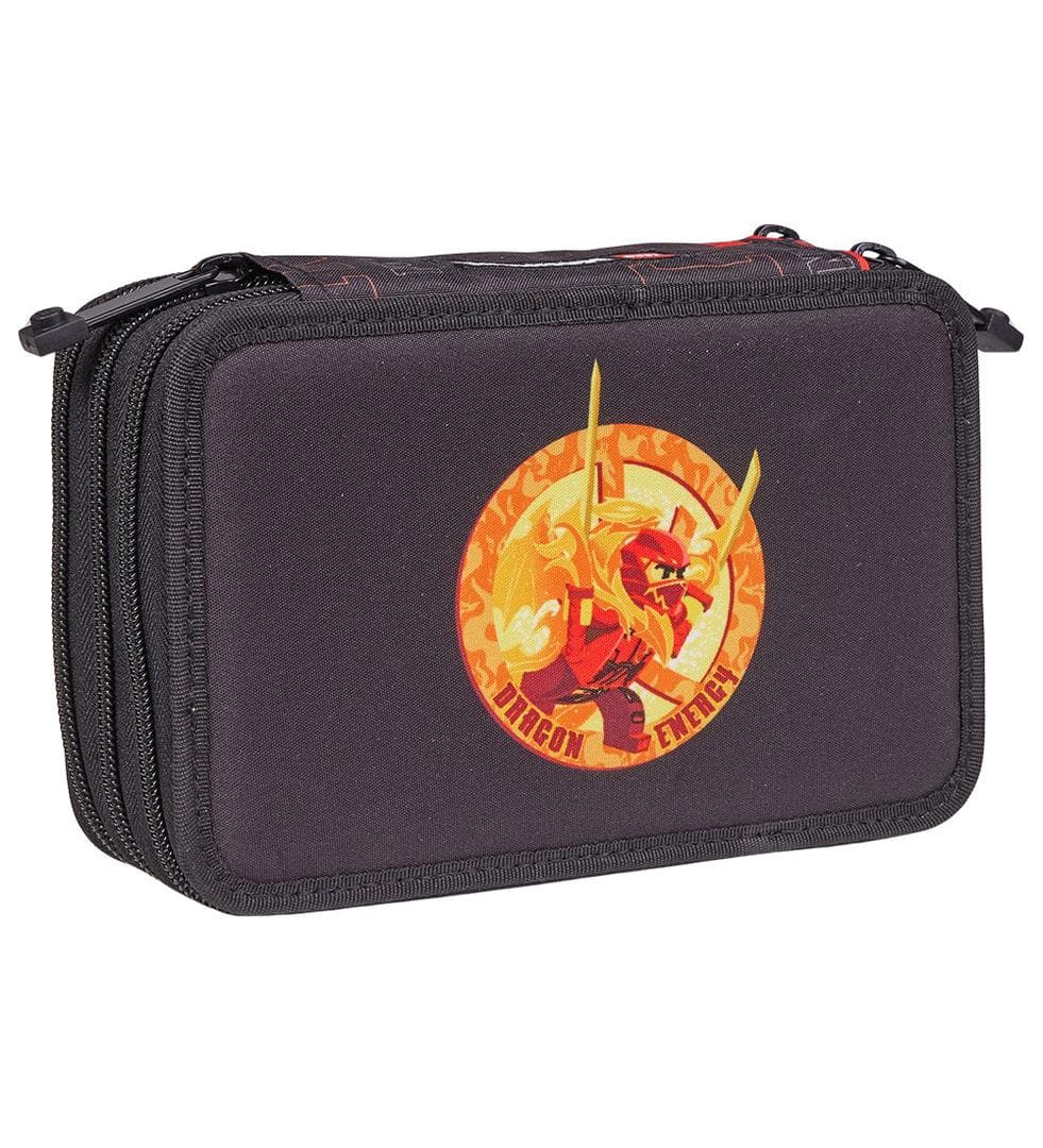 Ninjago Dragon Energy 3-Layered Pencil Case with Pencils