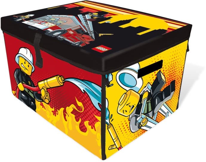 Firefighter ZipBin Storage Toy Box