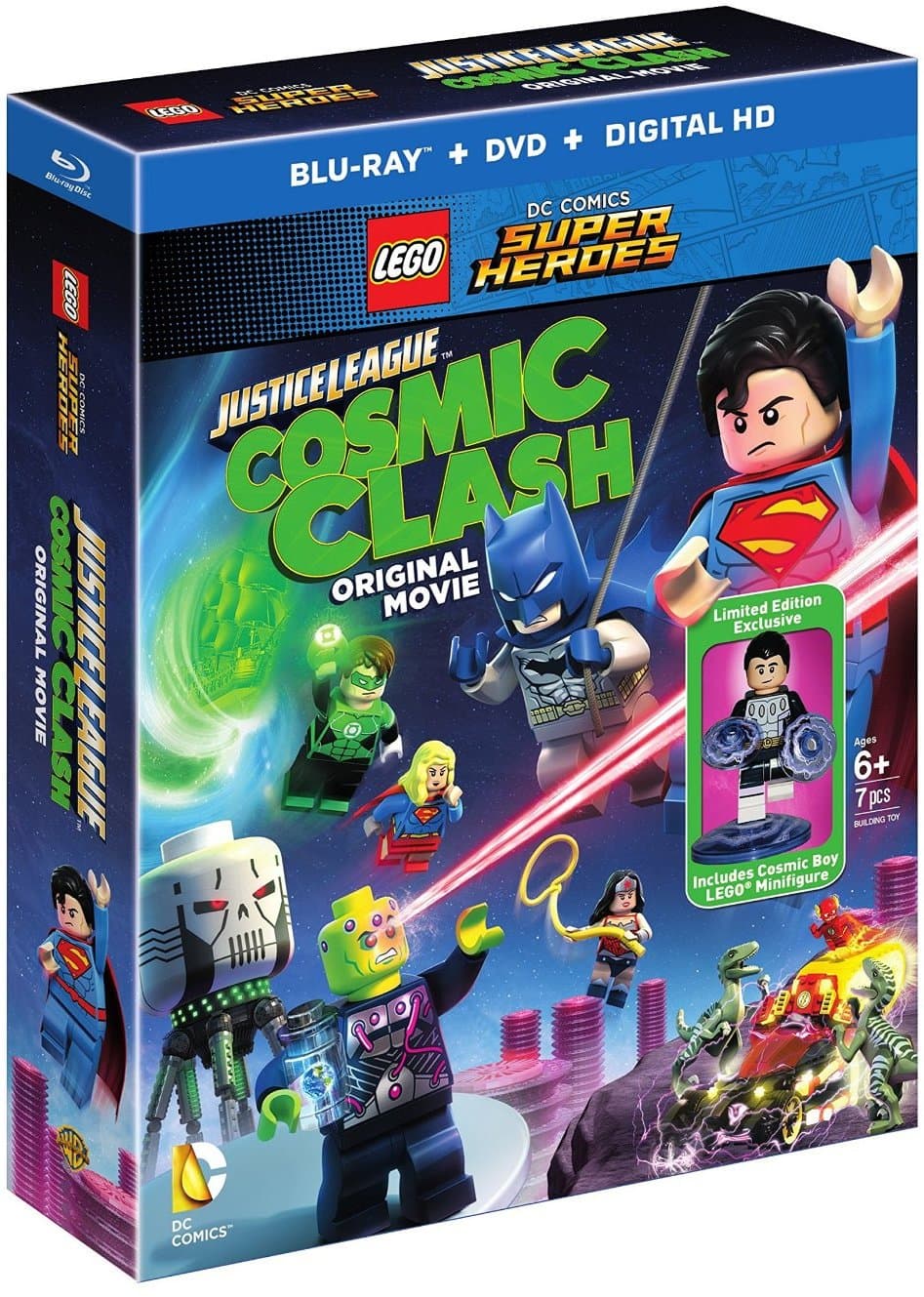 DC Comics Super Heroes: Justice League: Cosmic Clash (Blu-ray + DVD + Digital)