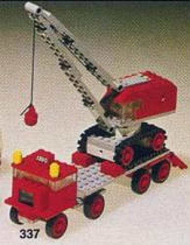 Truck with Crane and Caterpillar Track