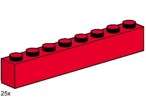 1 x 8 Red Bricks