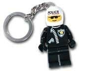 Police Officer Key Chain