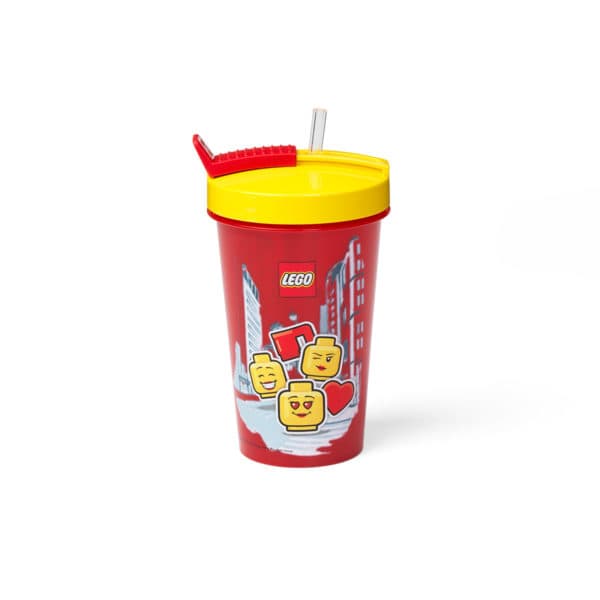 Girl Tumbler with Straw