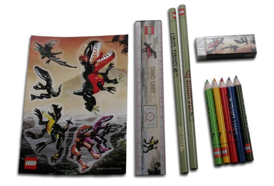 Dino Attack Stationery Set