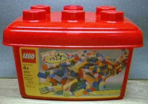 Bricks and Creations Tub - (TRU Exclusive) (Bottom Tub and its contents only)