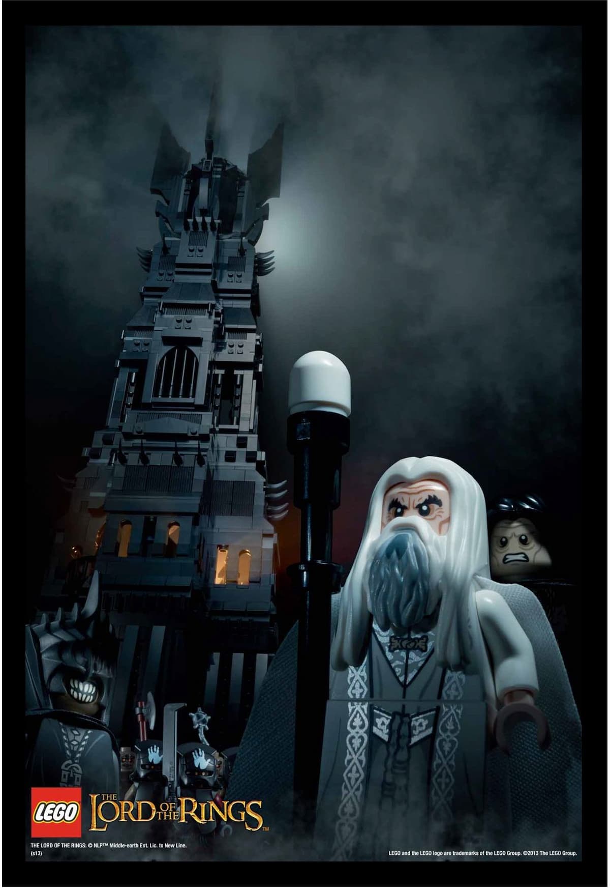 Lord of the Rings Tower of Orthanc Poster