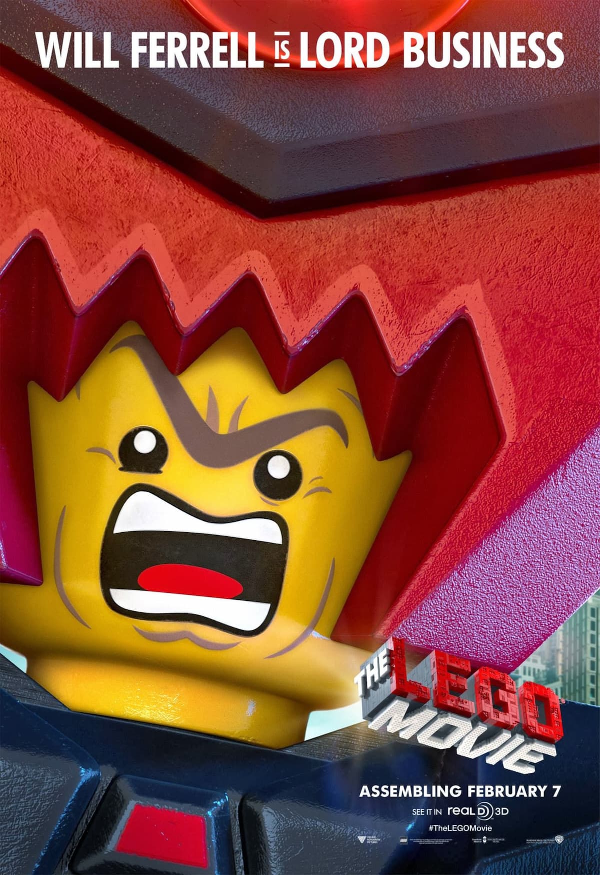 The LEGO Movie: Will Ferrell is Lord Business
