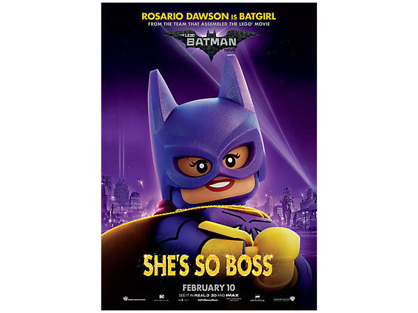 LEGO Batman Movie Batgirl Poster