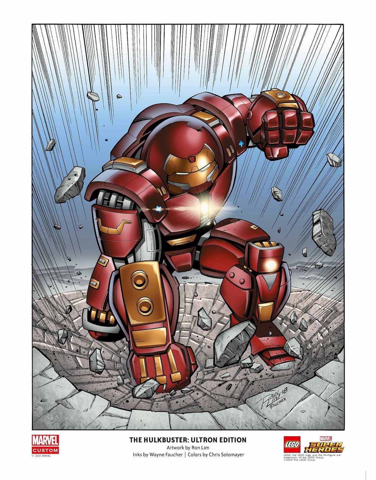 The Hulkbuster: Ultron Edition Art Print