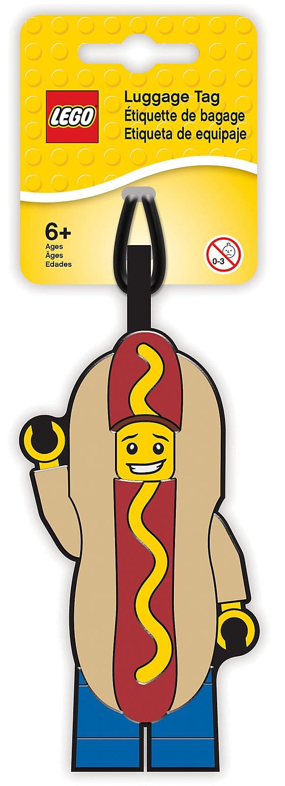Hot Dog Guy Luggage Tag