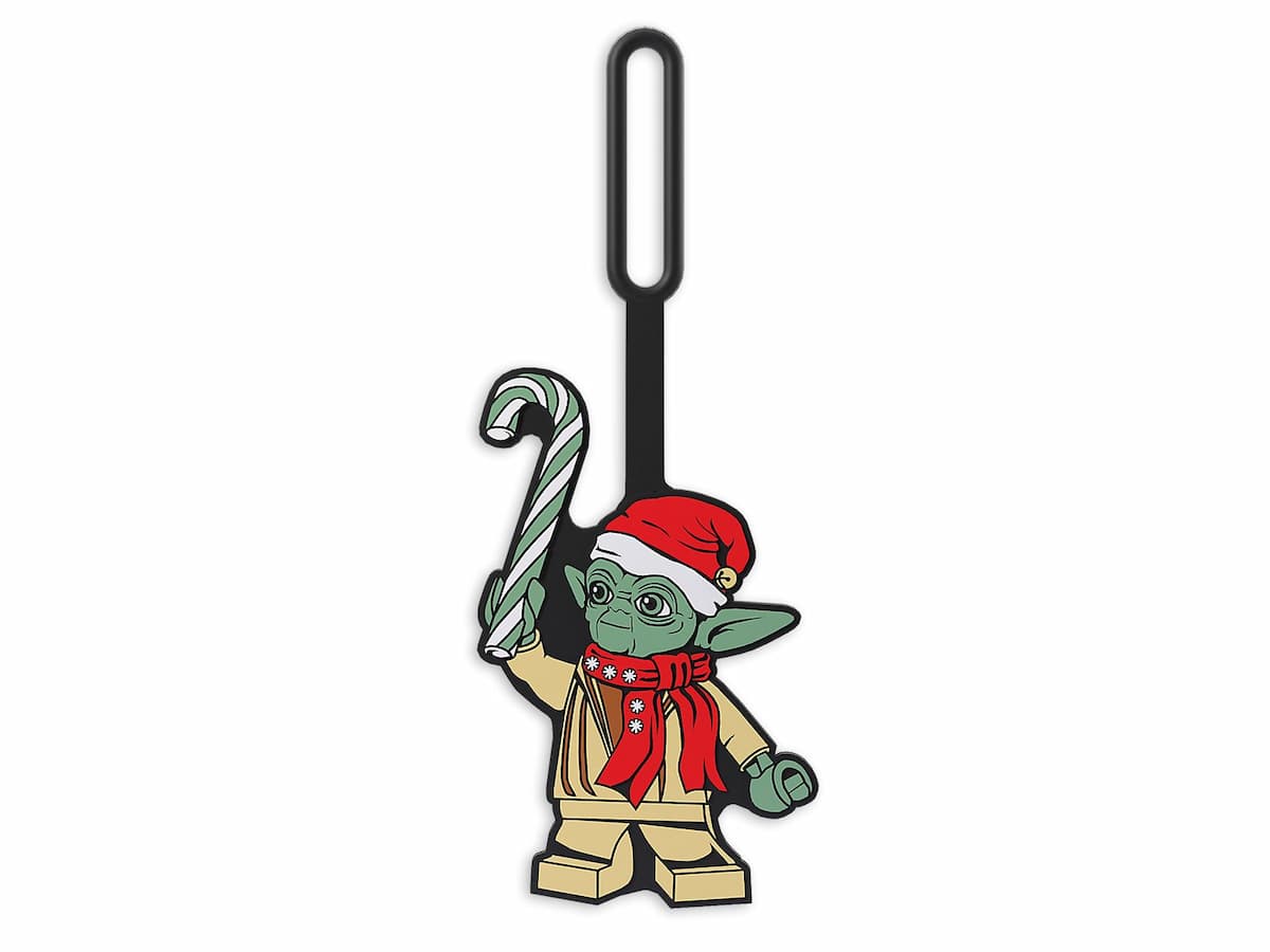 Yoda Holiday Bag Tag