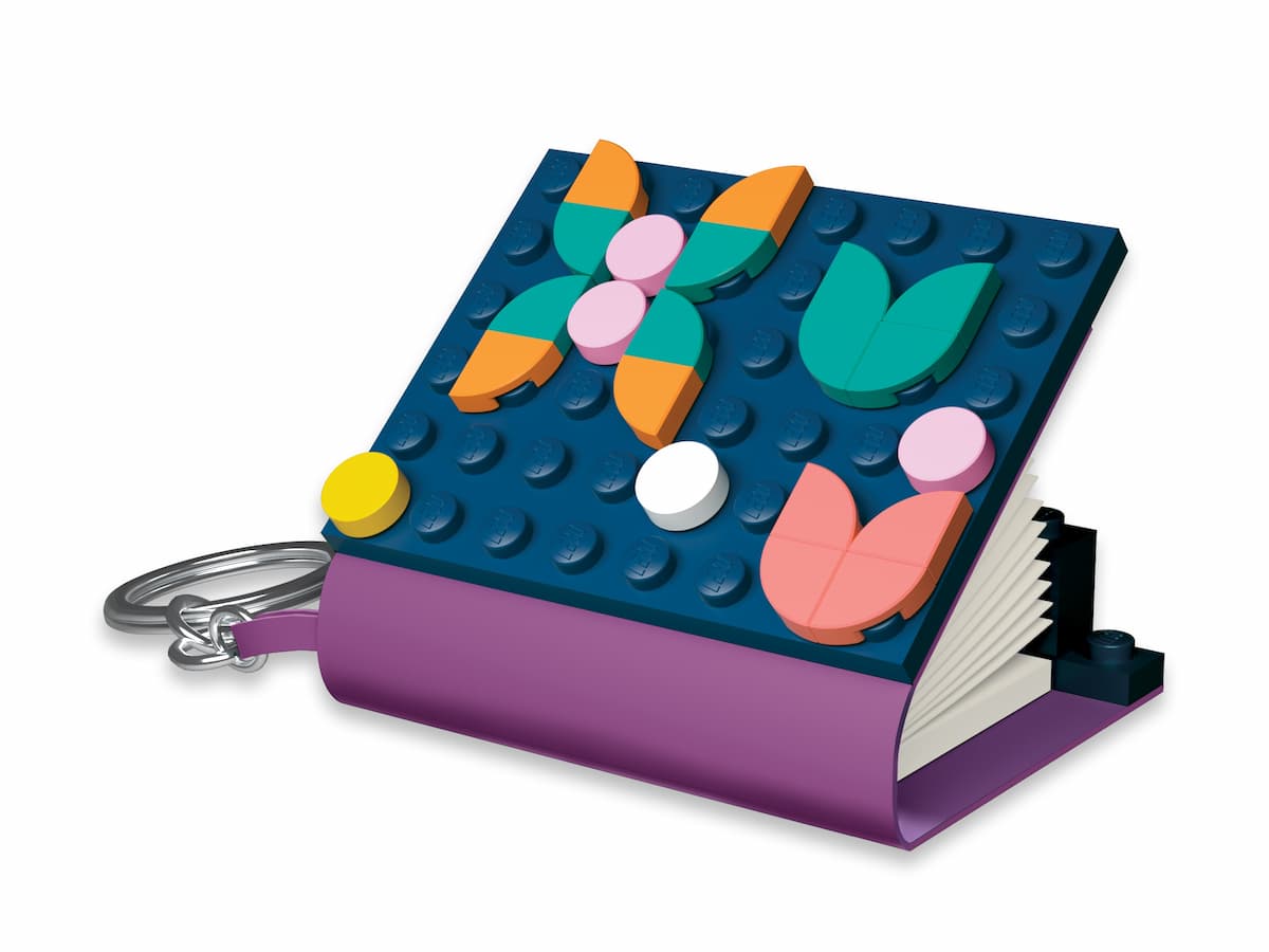 Key Chain with Mini Notebook