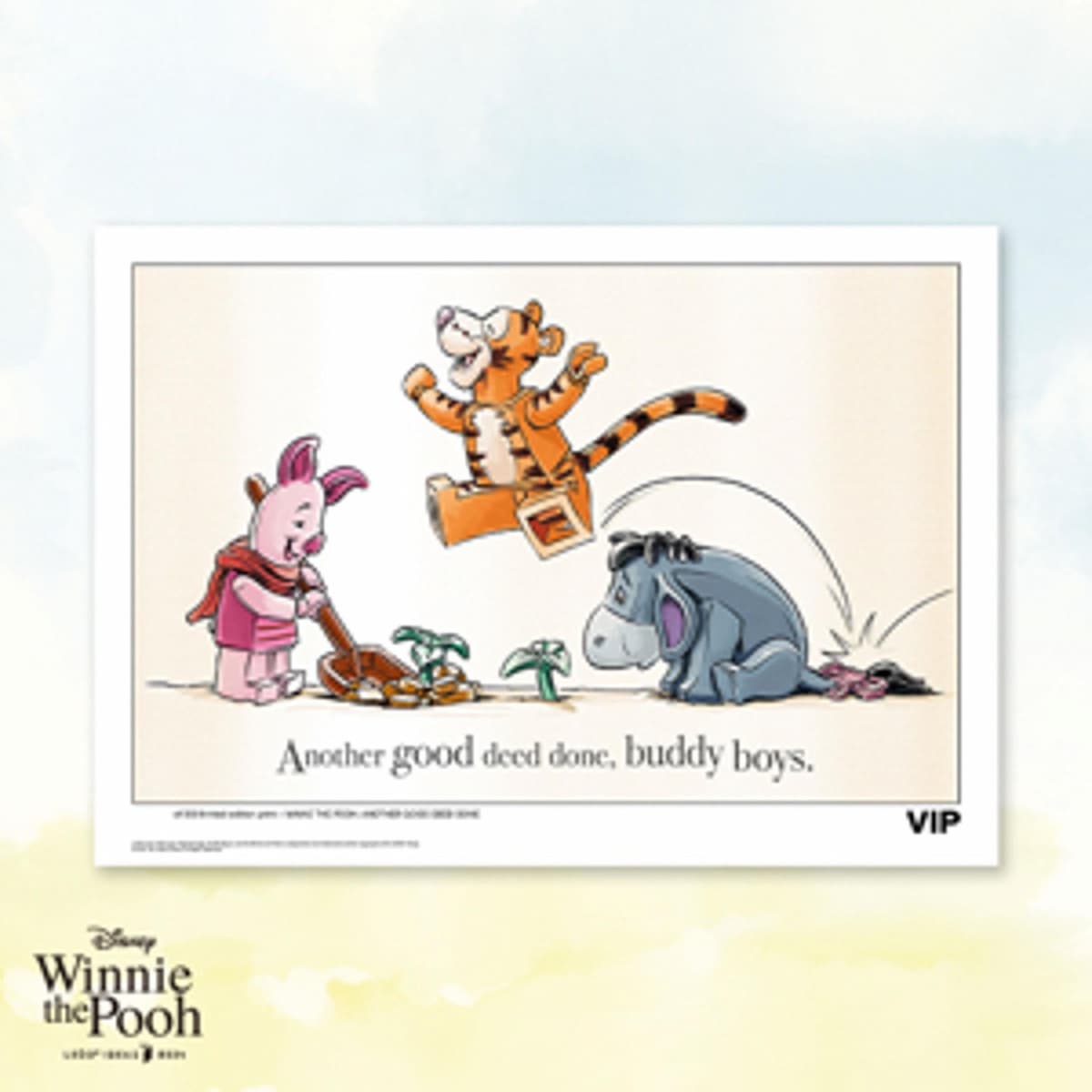 Winnie the Pooh Sketch: "Buddy Boys"