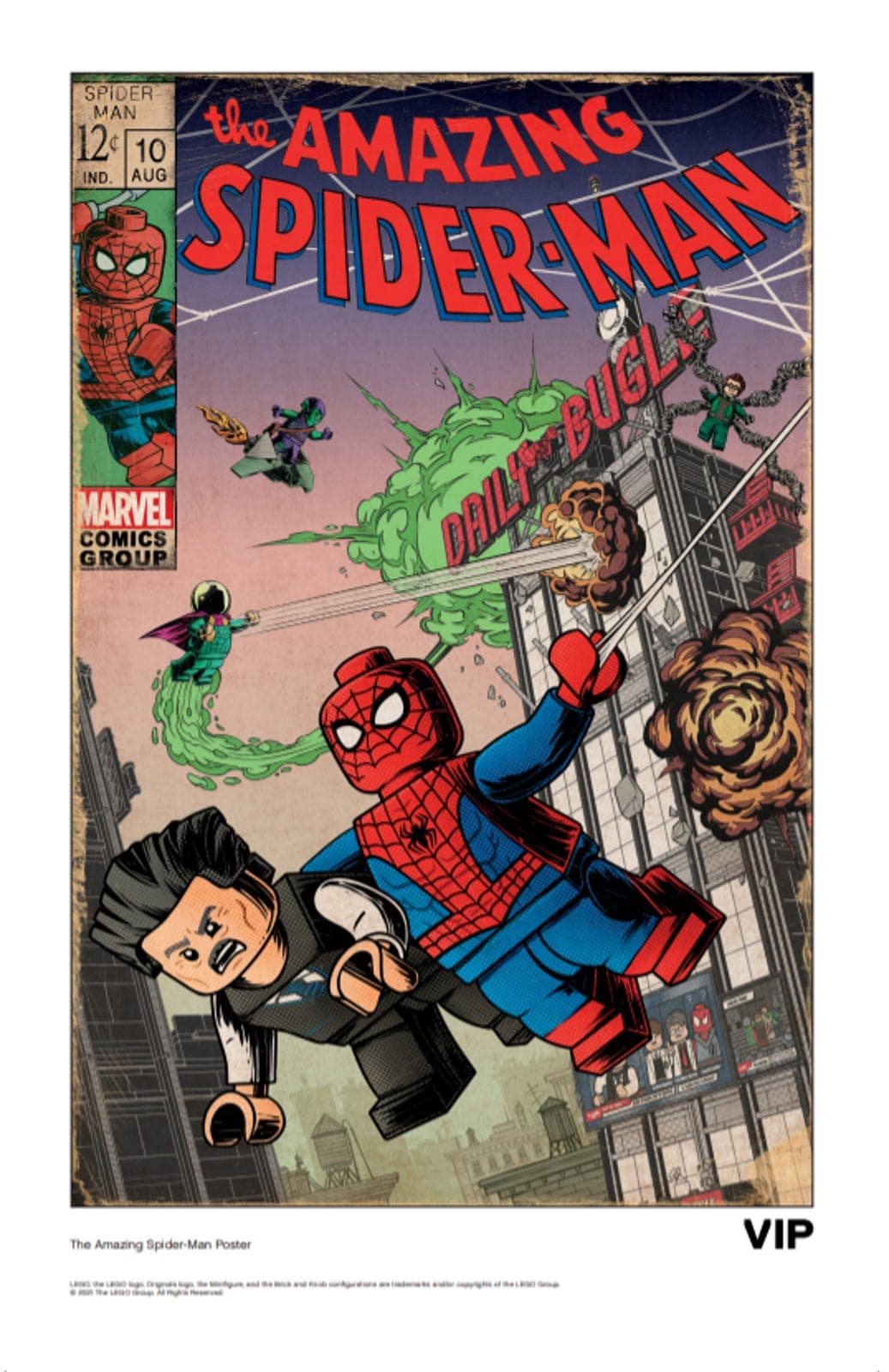 Spider-Man Comic Print