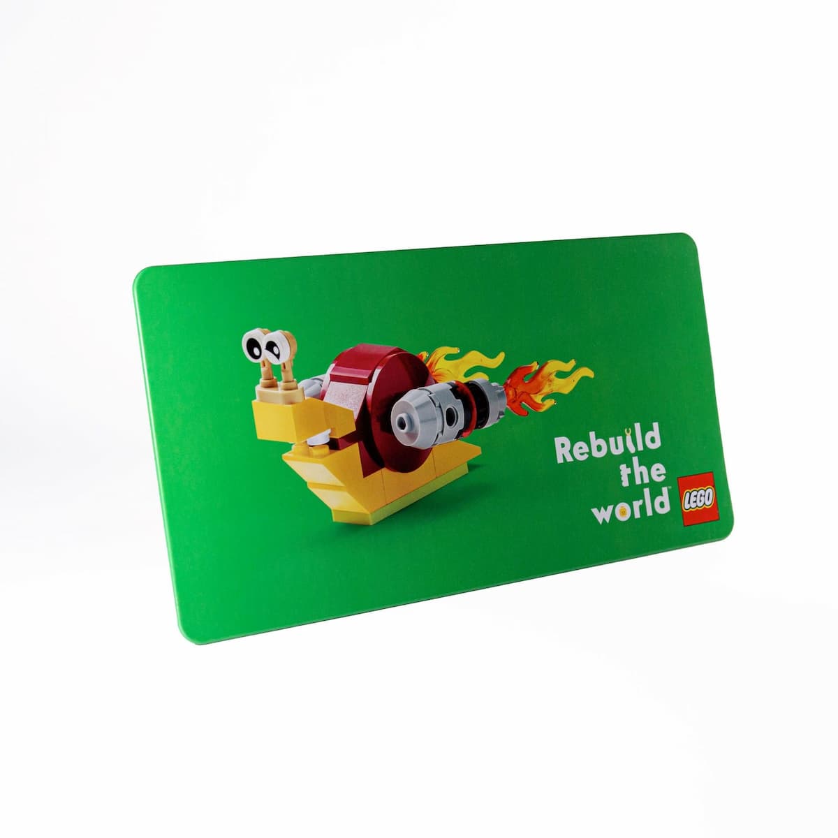 Rebuild The World Tin Sign