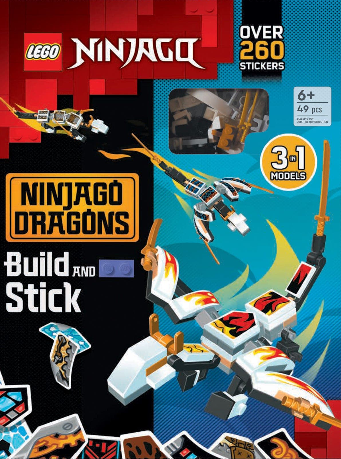 Ninjago: Build And Stick: NINJAGO Dragons