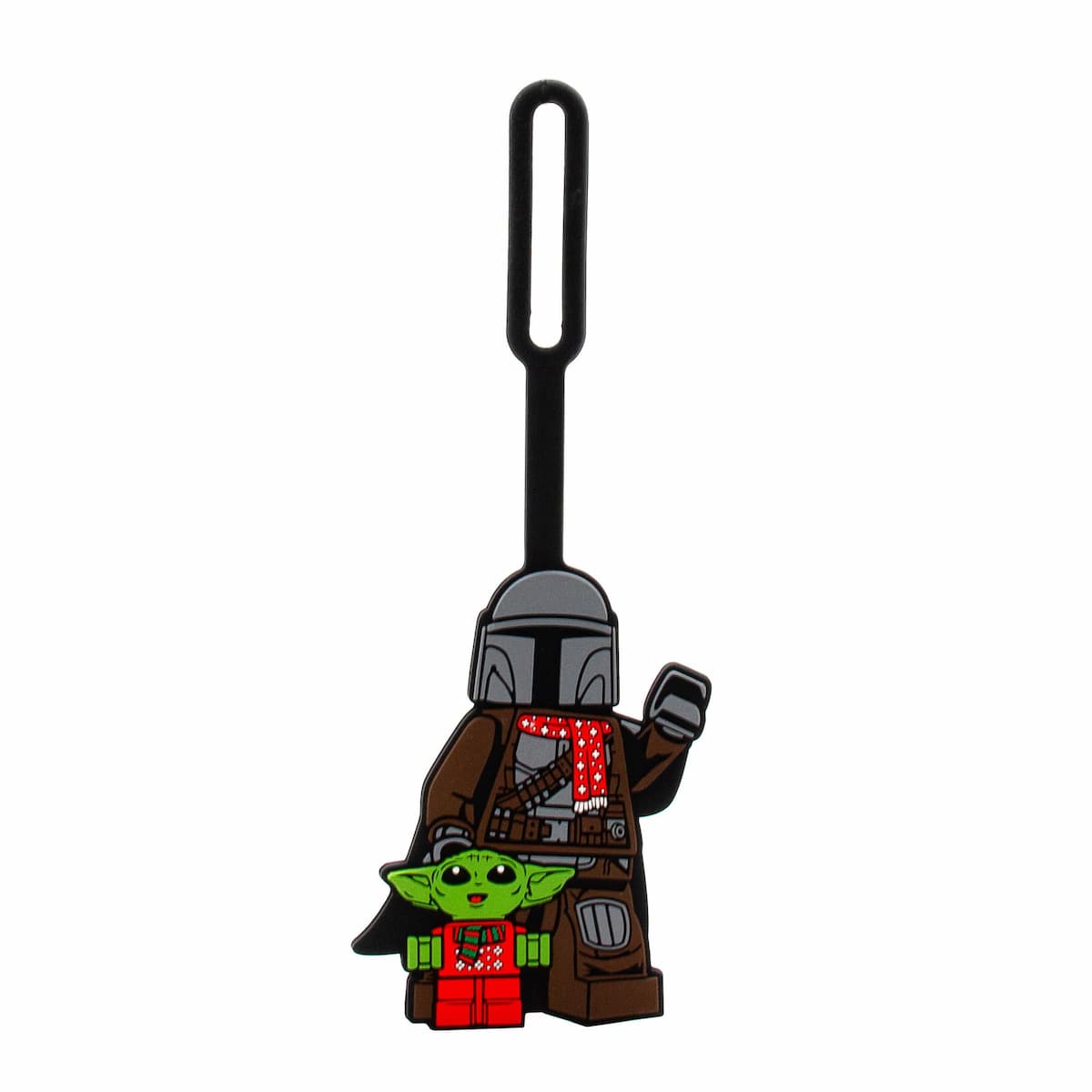 The Mandalorian with Grogu Holiday Bag Tag