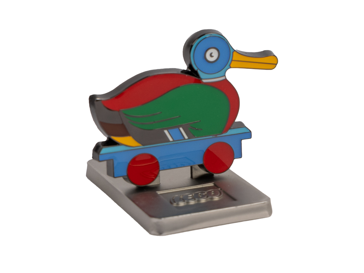 Wooden Duck Magnet