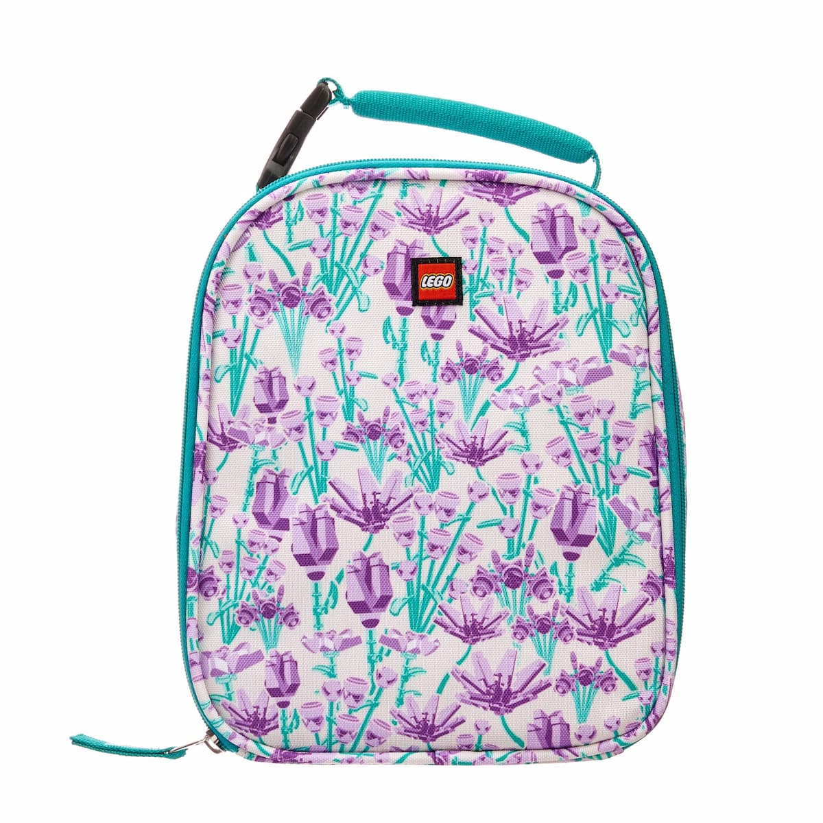 Purple Bouquet Lunch Bag