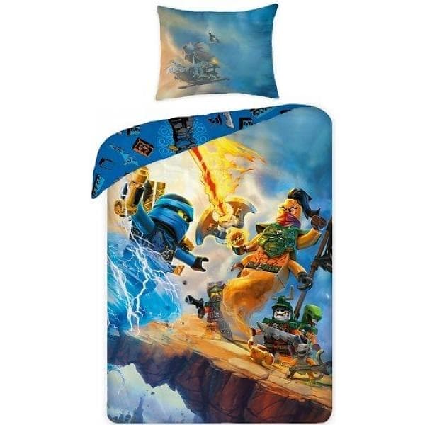 Ninjago Lightning Battle Duvet Set