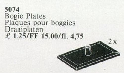 Bogie Plates, Black