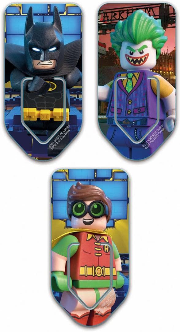 The LEGO Batman Movie 3 Book Markers
