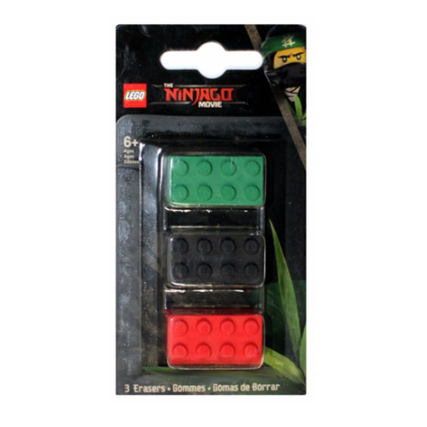 The LEGO Ninjago Movie: Brick Erasers Set