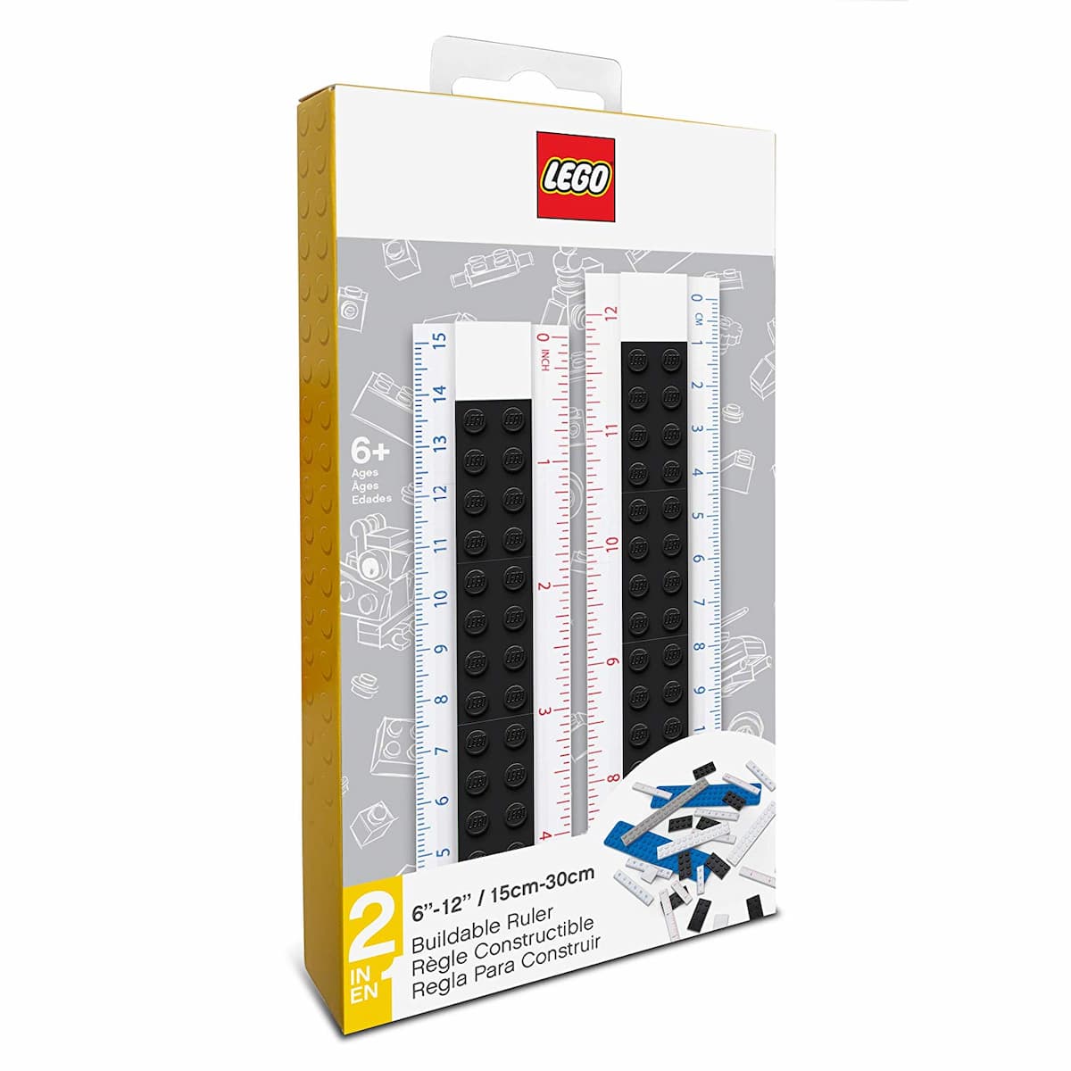 Buildable Ruler (Black)