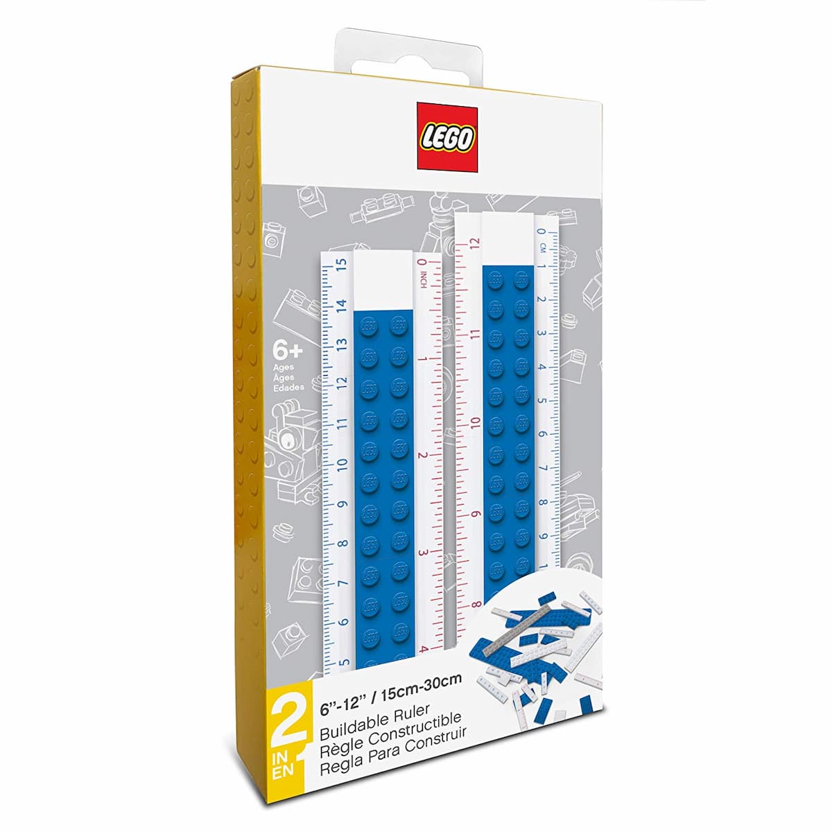 Buildable Ruler (Blue)