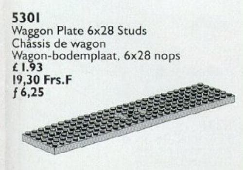 Wagon Plate 6 x 28